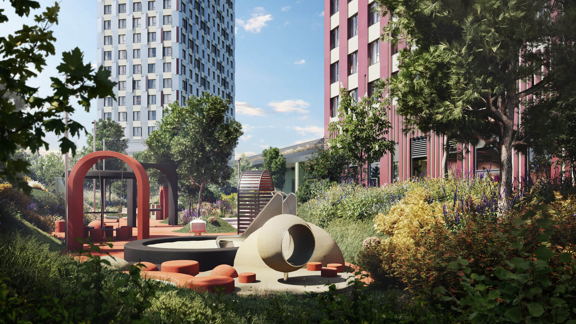 Благоустройство ЖК «Ультима Сити»