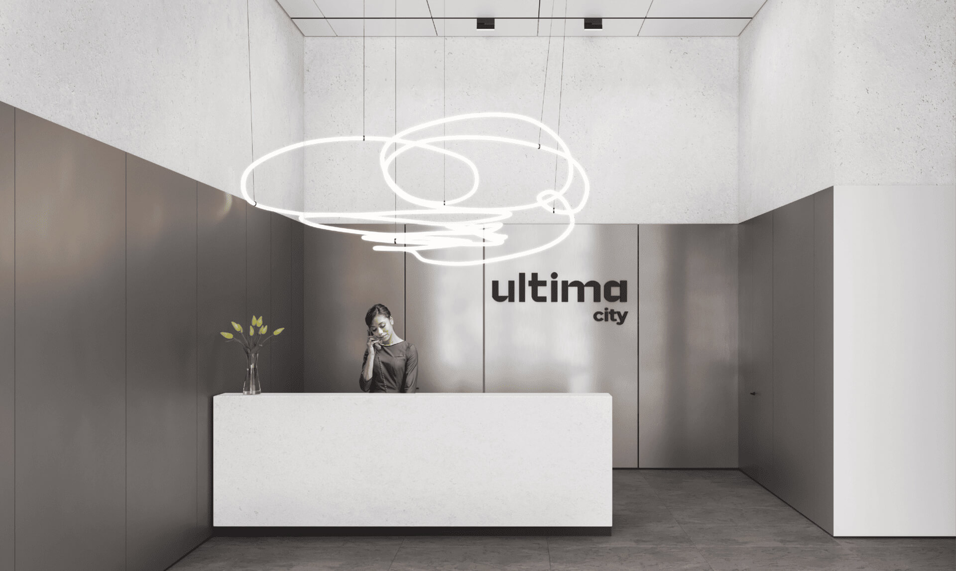 Лобби ЖК «Ультима Сити»